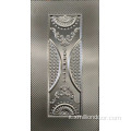 Pelle della porta in metallo stampata da 1,2 mm